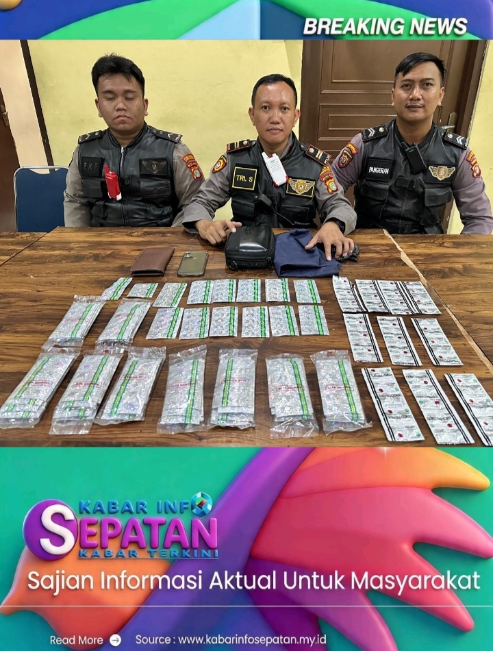 Pengedar Obat Jenis Gol-G Berhasil di Amankan Tim1 Presisi Polres Metro Tangerang Kota